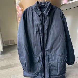 Prada Men's Parka in Navy - Size Large